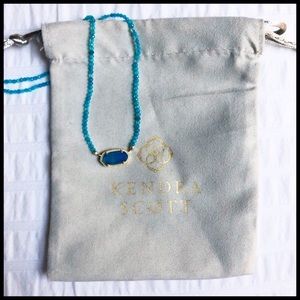 Kendra Scott Jewelry - Kendra Scott Elisa Beaded Pendant Necklace & Pouch Kendra Scott Jewelry - Kendra Scott Elisa Beaded Pendant Necklace & Pouch